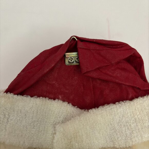 Vintage Silver Deer Santa's Celebration Signed Artist Tom Rubel 91 Chalk Santa - Picture 6 of 10